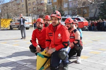 Elazığ’da deprem ve yangın tatbikatı
