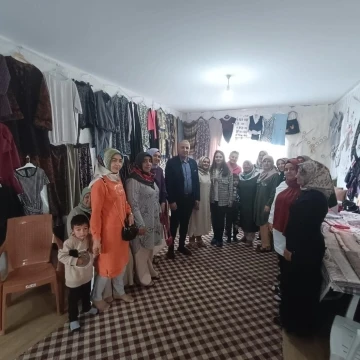 Elazığ’da kursiyerlerin ürettiği  ürünler sergilendi
