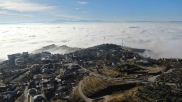 Elazığ sis denizinde kayboldu, ortaya eşsiz görüntüler çıktı
