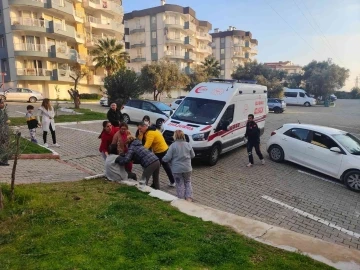 Elektrikli sobadan çıkan yangında bir ev küle döndü
