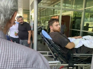 Elini kıyma makinesine kaptıran gencin parmakları parçalandı