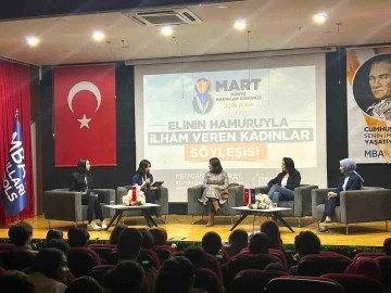 ‘Elinin Hamuruyla İlham Veren Kadınlar’ söyleşisi
