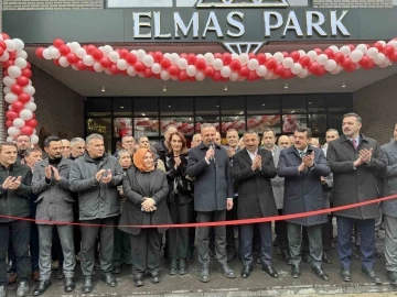 Elmas Park görkemli törenle açıldı
