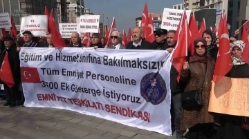 Emekli polisler Bursa’dan seslendi: “3600 ek gösterge istiyoruz”