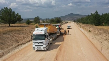 Emet-Tavşanlı karayolu yapımında sona gelindi
