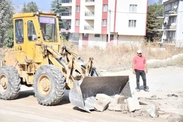 Emet’te sıcak asfalt öncesi çalışmalar başladı
