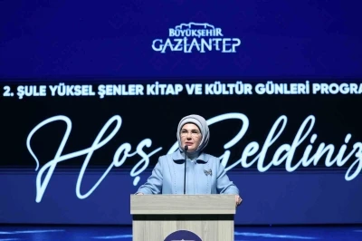 Emine Erdoğan, 2. Şule Yüksel Şenler Kitap ve Kültür Günleri Programı’nda konuştu
