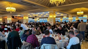 Enerji şirketi çalışanları iftarda bir araya geldi
