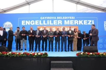 Engelliler Merkezi hizmete açıldı
