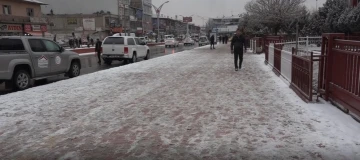 Beklenen kar yağışı başladı