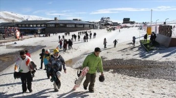 Erciyes'teki oteller yarıyıl tatiline tam kapasiteyle giriyor