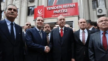 Erdoğan-Erbakan görüşmesi sona erdi