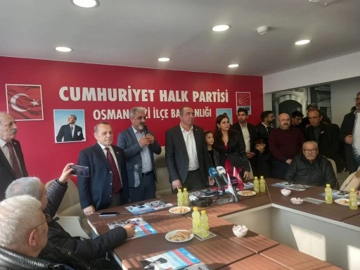 Erdoğan Kaçar CHP Osmangazi Başkan adaylığını açıkladı