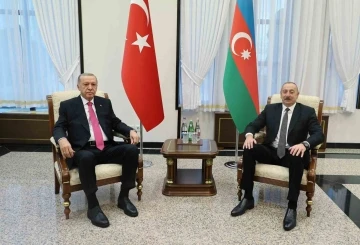 Erdoğan ve Aliyev, modernize edilen Nahçıvan Askeri Kompleksi’nin açılışını yaptı
