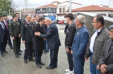 Ereğli’de protokol üyeleri bayramlaştı
