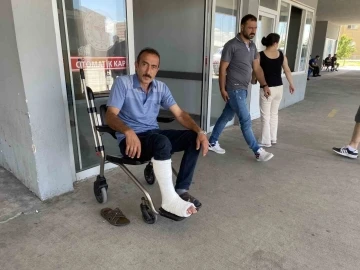 Erzincan’da acemi kasaplar hastanenin yolunu tuttu
