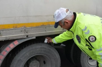 Erzincan’da kış lastiği denetimi
