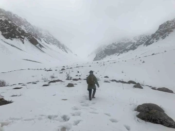 Erzincan’ın yüksek kesimlerine kar yağdı
