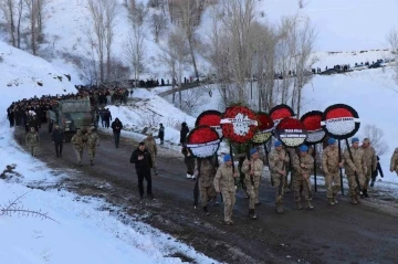 Erzincanlı şehit son yolculuğuna uğurlandı