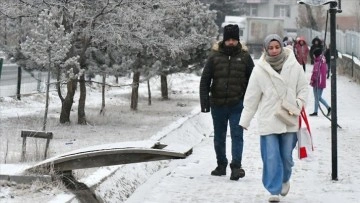 Erzurum, Ardahan ve Kars'ta dondurucu soğuklar etkili oluyor