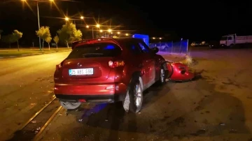 Erzurum’da trafik kazası: 1 yaralı