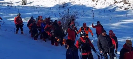 Erzurum Palandöken Kayak Merkezi’nde çığ