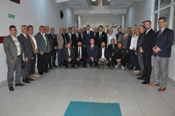 Erzurum Valisi Mustafa Çiftçi  ETB meclis toplantısına katıldı
