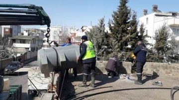 ESKİ, 70 personel ve 21 iş makinası ile deprem bölgesinde
