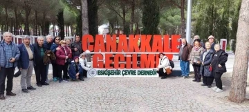 Eskişehir Çevre Koruma ve Geliştirme Derneği, Çanakkale’ye gezi düzenledi
