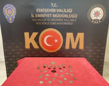 Eskişehir’de tarihi eser operasyonu
