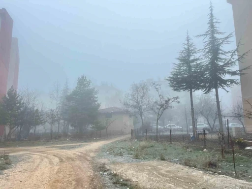 Eskişehir güne yoğun sisle başladı
