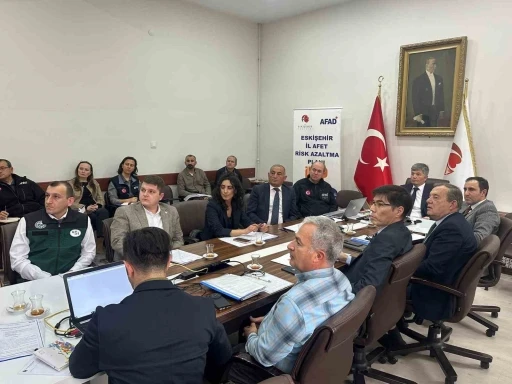 Eskişehir İl Afet Risk Azaltma Planı (İRAP) İDK Toplantısı gerçekleştirildi
