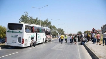 Eskişehir'de meydana gelen zincirleme trafik kazasında 14 kişi yaralandı