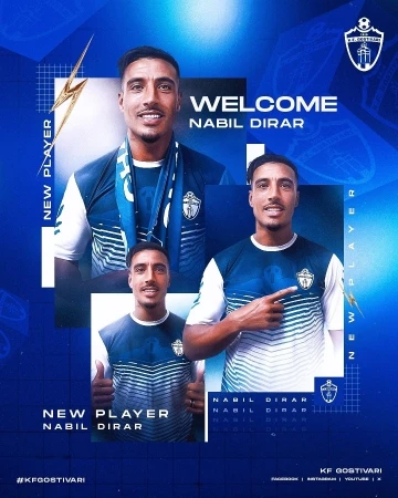 Fenerbahçe’nin eski futbolcusu Nabil Dirar’ın yeni adresi Kuzey Makedonya
