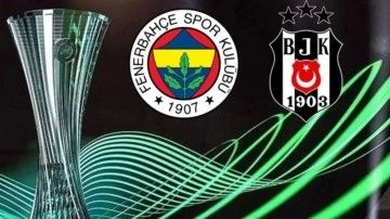 Fenerbahçe ve Beşiktaş'ın rakipleri belli oldu