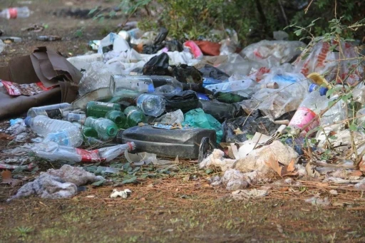 Fethiye’deki mesire alanı çöplüğe döndü
