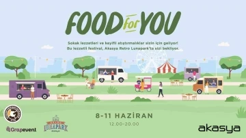 ‘Food for You’ Festivali, Retro Lunapark’ta başladı