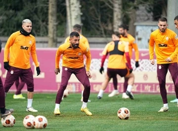 Galatasaray, Sparta Prag maçı hazırlıklarını sürdürdü
