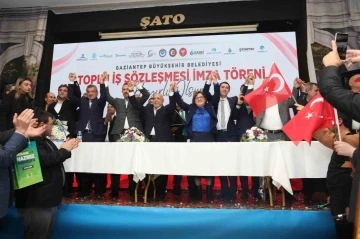 Gaziantep Büyükşehir’den çalışanlara yüzde 100 zam
