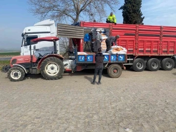 Gaziantep’te depremden etkilenen hayvan üreticilerine destek
