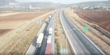 Gaziantep’te dron destekli trafik denetimi
