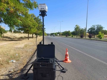 Gaziantep’te jandarmadan yerli radar sistemi ile yoğun trafik denetimi
