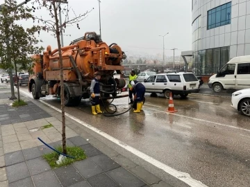 Gaziantep’te yoğun yağışın sebep olduğu olumsuzluklar giderildi
