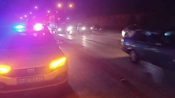 Gaziantep’te zincirleme trafik kazası: 3’ü polis 4 yaralı
