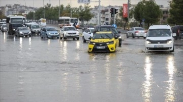 Gaziantep'te sağanak etkili oluyor