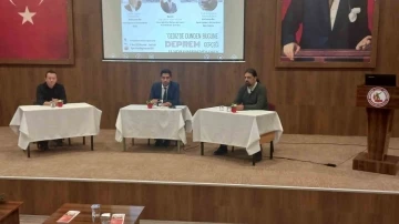 Gediz’de deprem paneli
