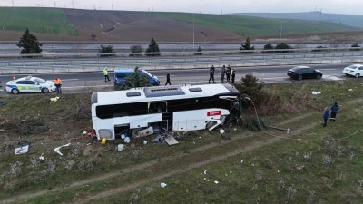 Gelibolu’daki otobüs kazasında yaralı sayısı 40’a yükseldi: İşte o isimler