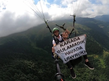 Gelin adayını karada bulamadı, havada aradı