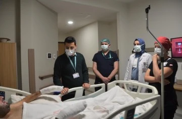 Gemi yangınında yaralanan 2 Mısırlı, Bursa Şehir Hastanesinde şifa buldu