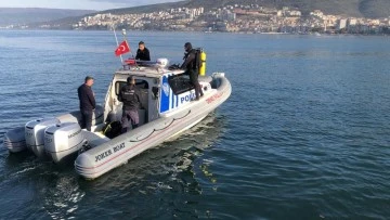 Gemlik'te  denizde kaybolan kişiyi arama çalışmaları tekrar başladı